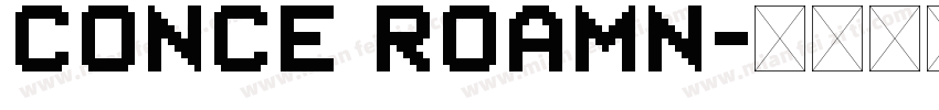 conce roamn字体转换